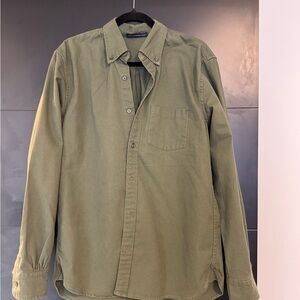 Olive Green Brandy Melville Button Down